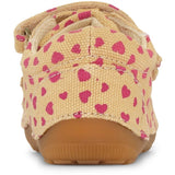 Bundgaard Nybegynnersko Petit Strap Canvas Beige Hearts 3