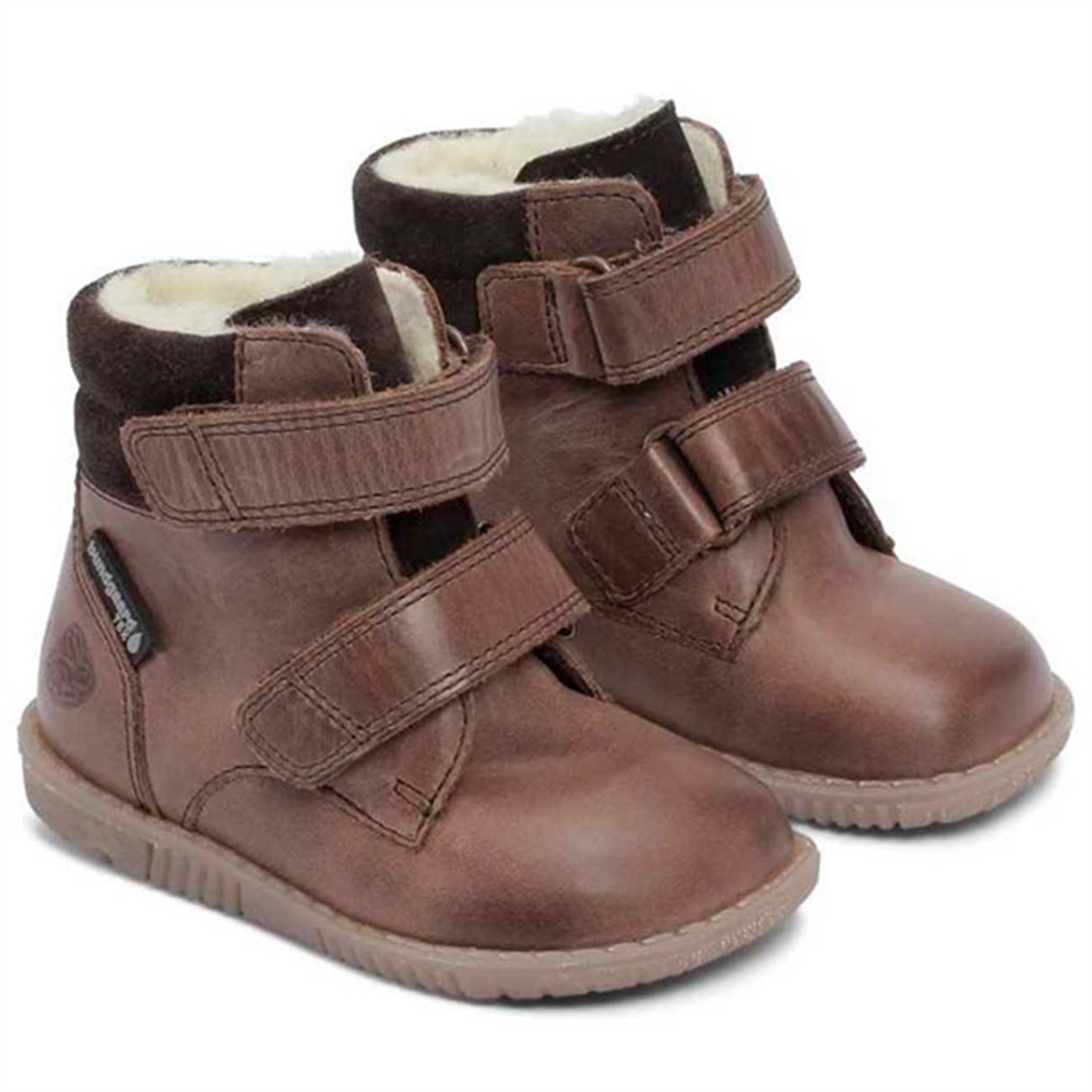 Bundgaard Rabbit Støvler Velcro Brown