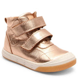 Bisgaard Velcro Sko Juno Rose Gold