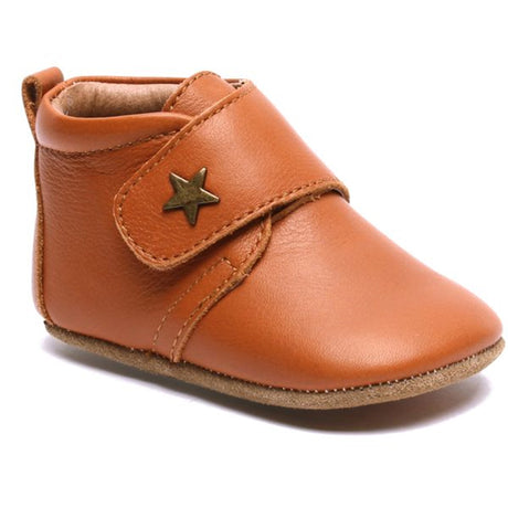 Bisgaard tøfler Velcro Star 12301 Cognac