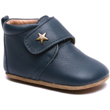 Bisgaard tøfler Velcro Star 12301 Navy