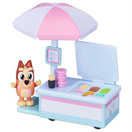 Bluey Ice Cream Cart Playset