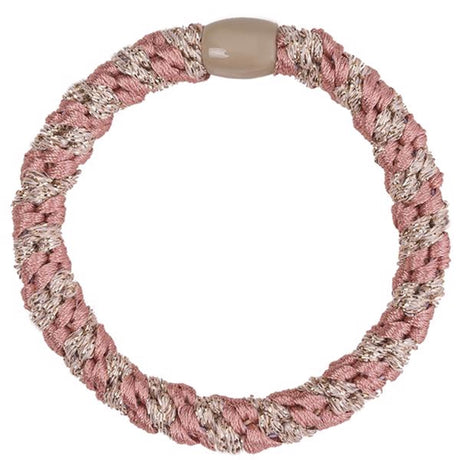 Bow's by Stær Braided Hairties Multi Warm Peach Gold