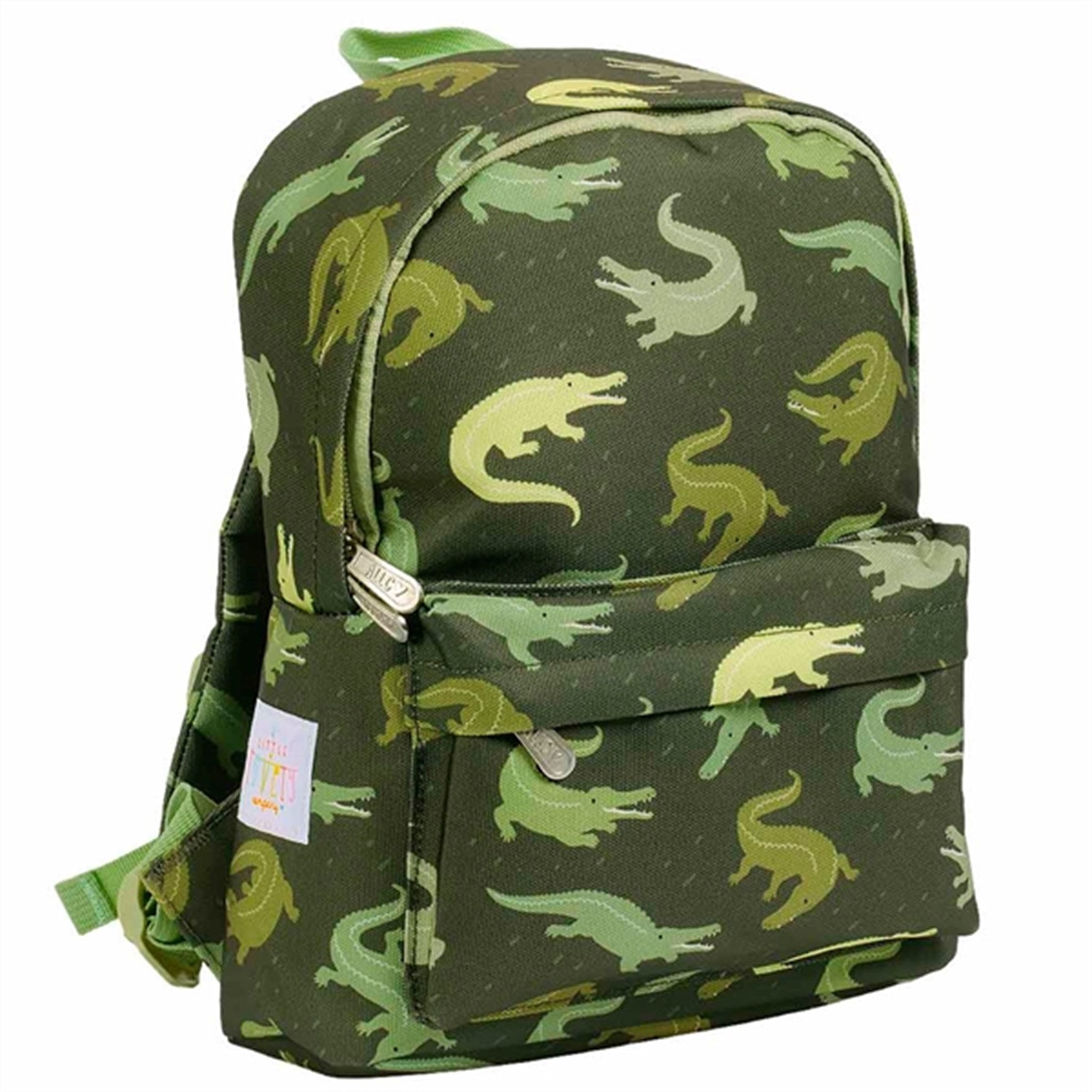 A Little Lovely Company Backpack Small Crocodiles 7