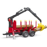 Bruder Forestry Trailer with Loading Crane