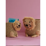 RICE Løve Søgræs Opbevaringskurv