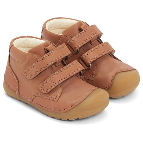 Bundgaard Begynnersko Petit Velcro Cognac