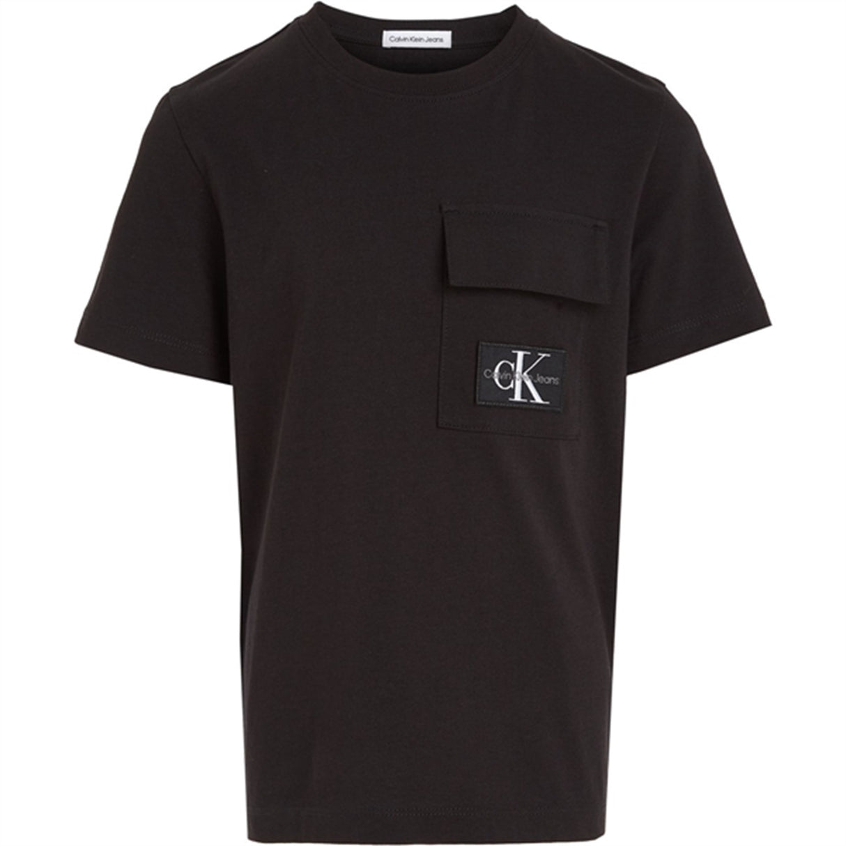 Calvin Klein Badge Pocket Ss T-shirt Ck Black