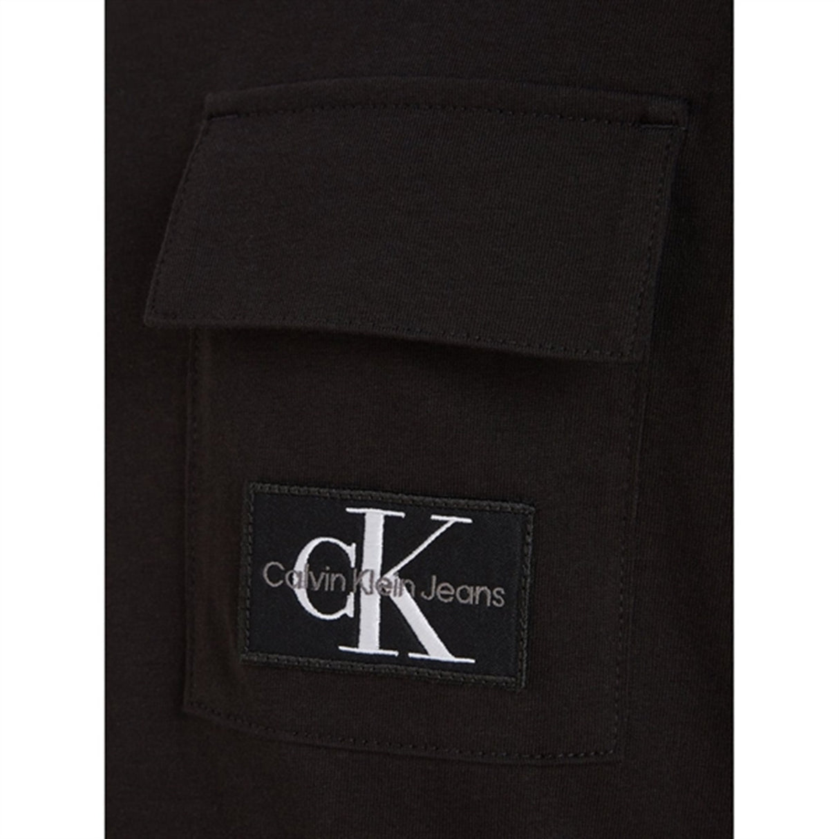 Calvin Klein Badge Pocket Ss T-shirt Ck Black 5