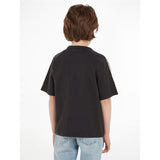 Calvin Klein Ckj Tape Ss T-shirt Ck Black 4