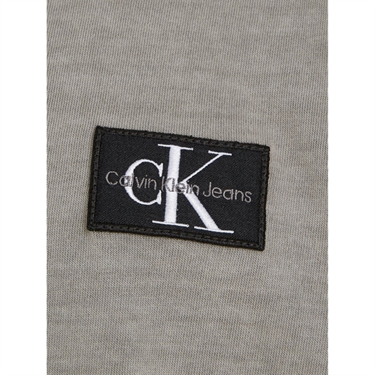 Calvin Klein Mineral Dye Badge Bluse Ck Black 5