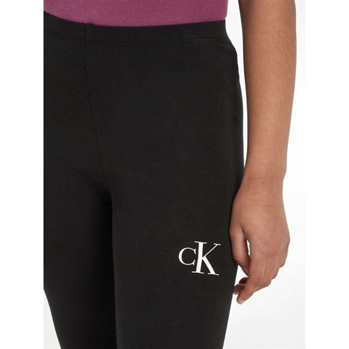 Calvin Klein Ck Logo Legging Ck Black 3