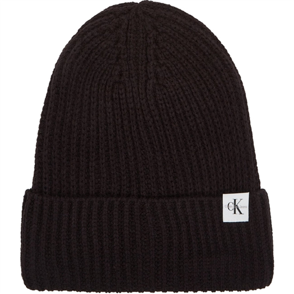 Calvin Klein Monogram Rib Beanie Ck Black