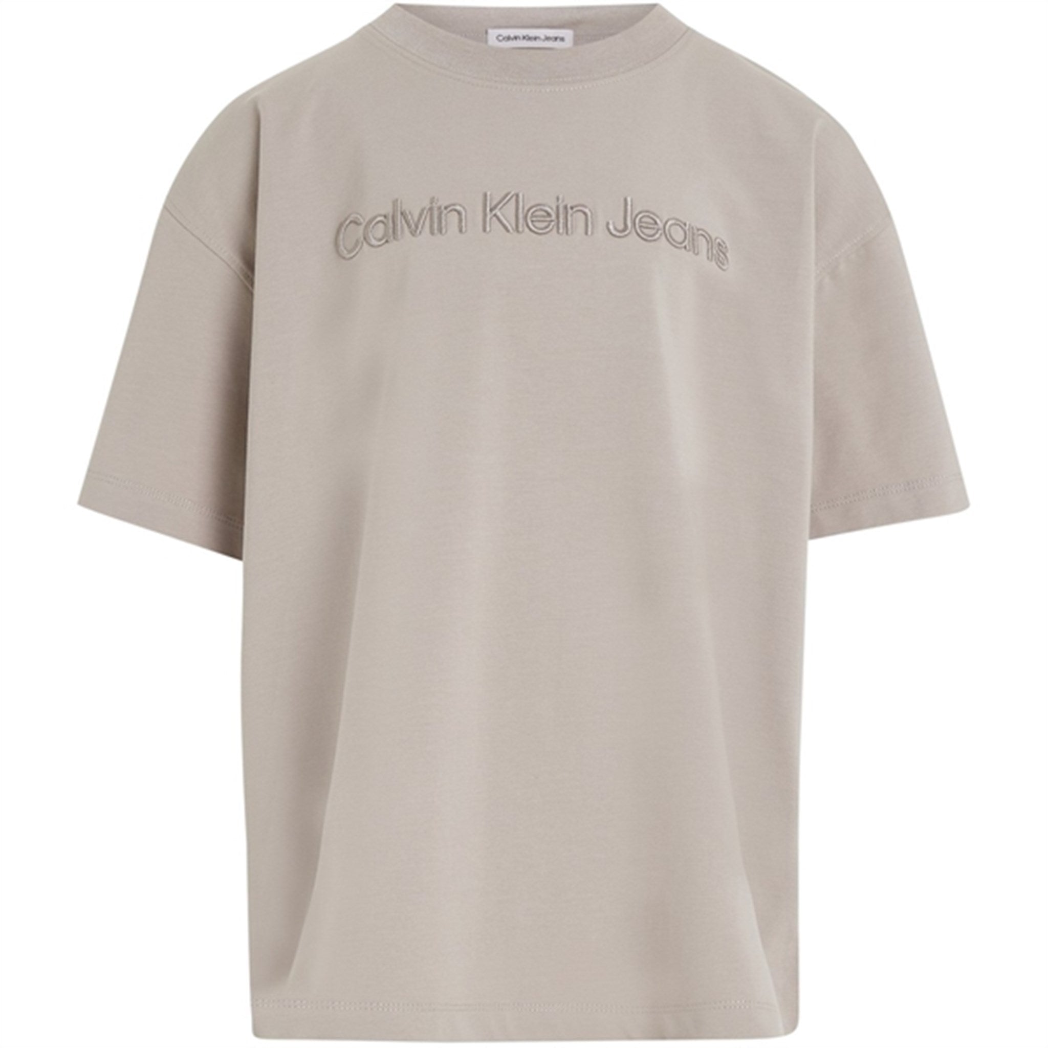 Calvin Klein Raised Embroidery T-shirt Porpoise