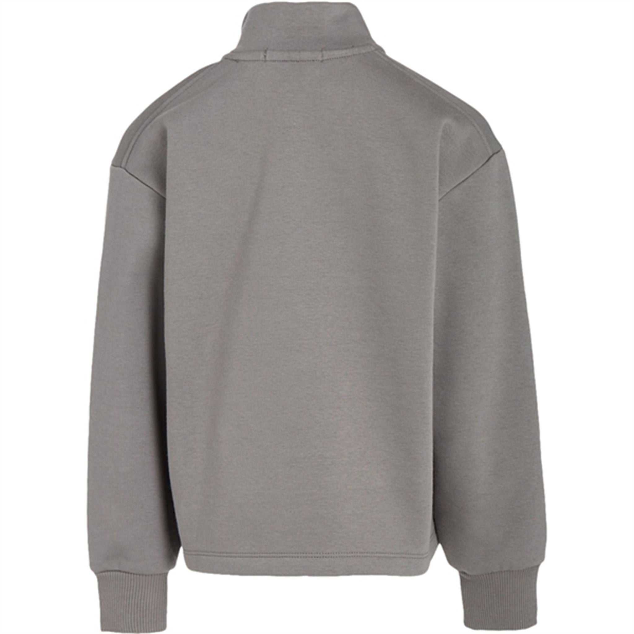 Calvin Klein Half-Zip Workwear Fleece Popover Brushed Nickel 6