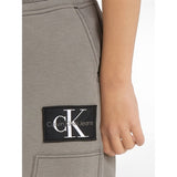 Calvin Klein Silk Spacer Workwear Sweatpants Brushed Nickel 4