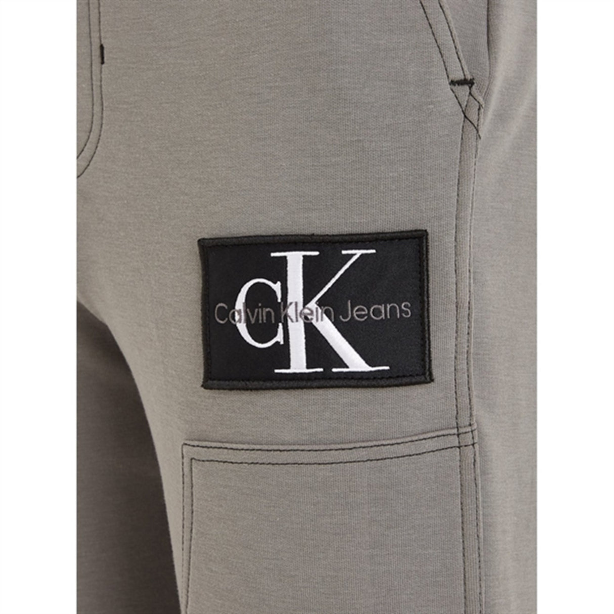 Calvin Klein Silk Spacer Workwear Sweatpants Brushed Nickel 5