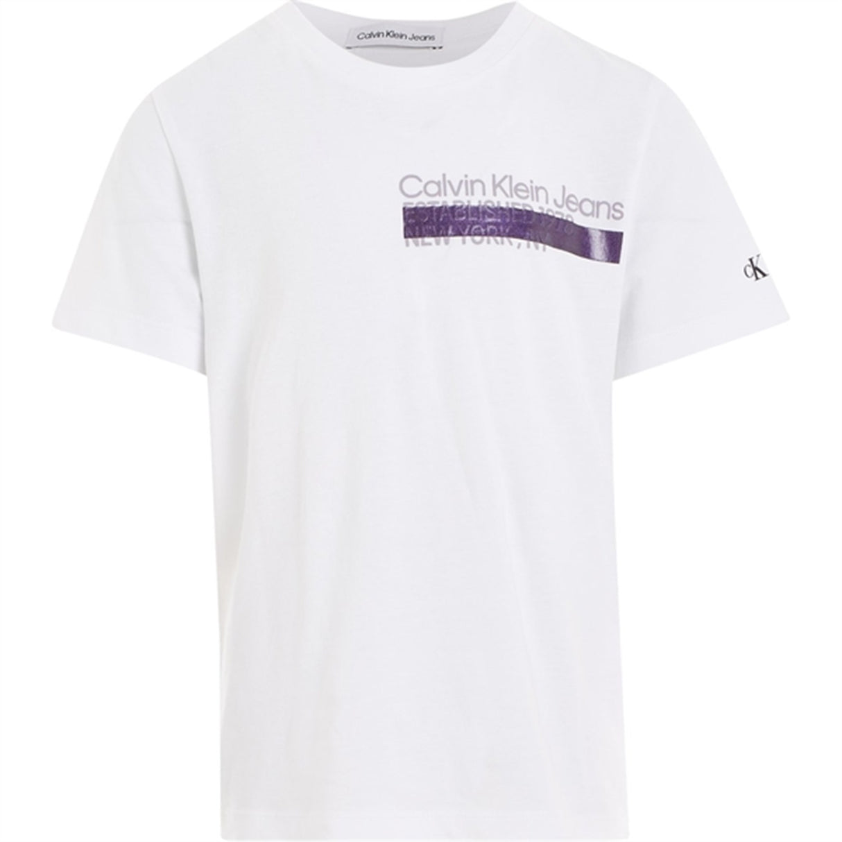 Calvin Klein Hero Mini Logo T-Shirt Bright White