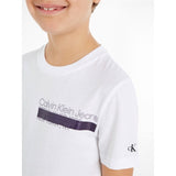 Calvin Klein Hero Mini Logo T-Shirt Bright White 5