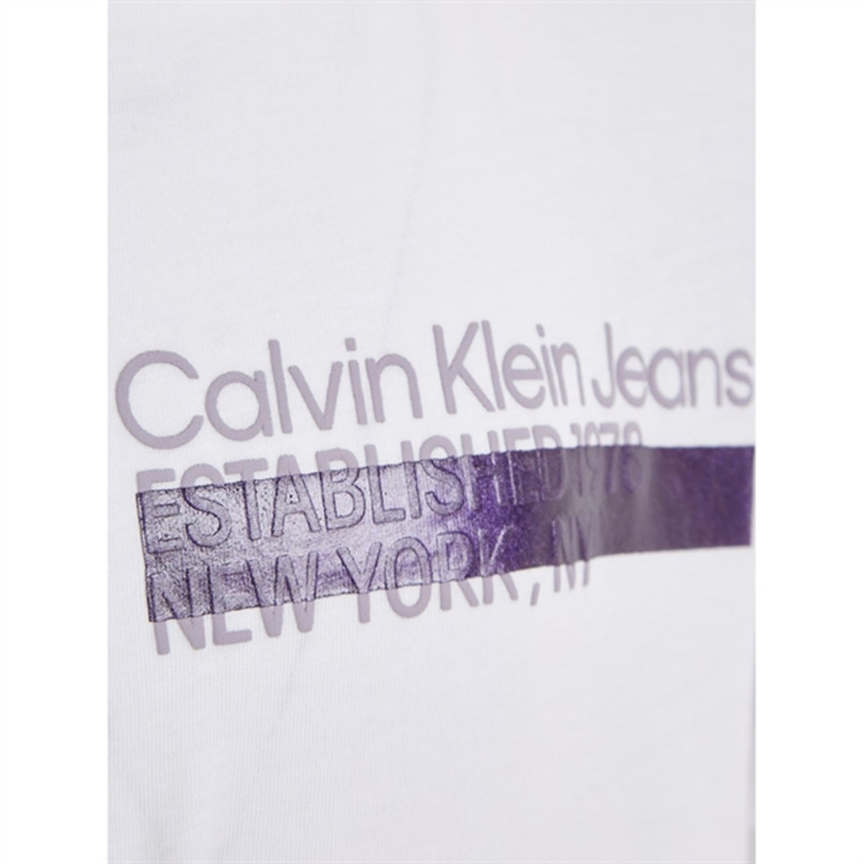 Calvin Klein Hero Mini Logo T-Shirt Bright White 2