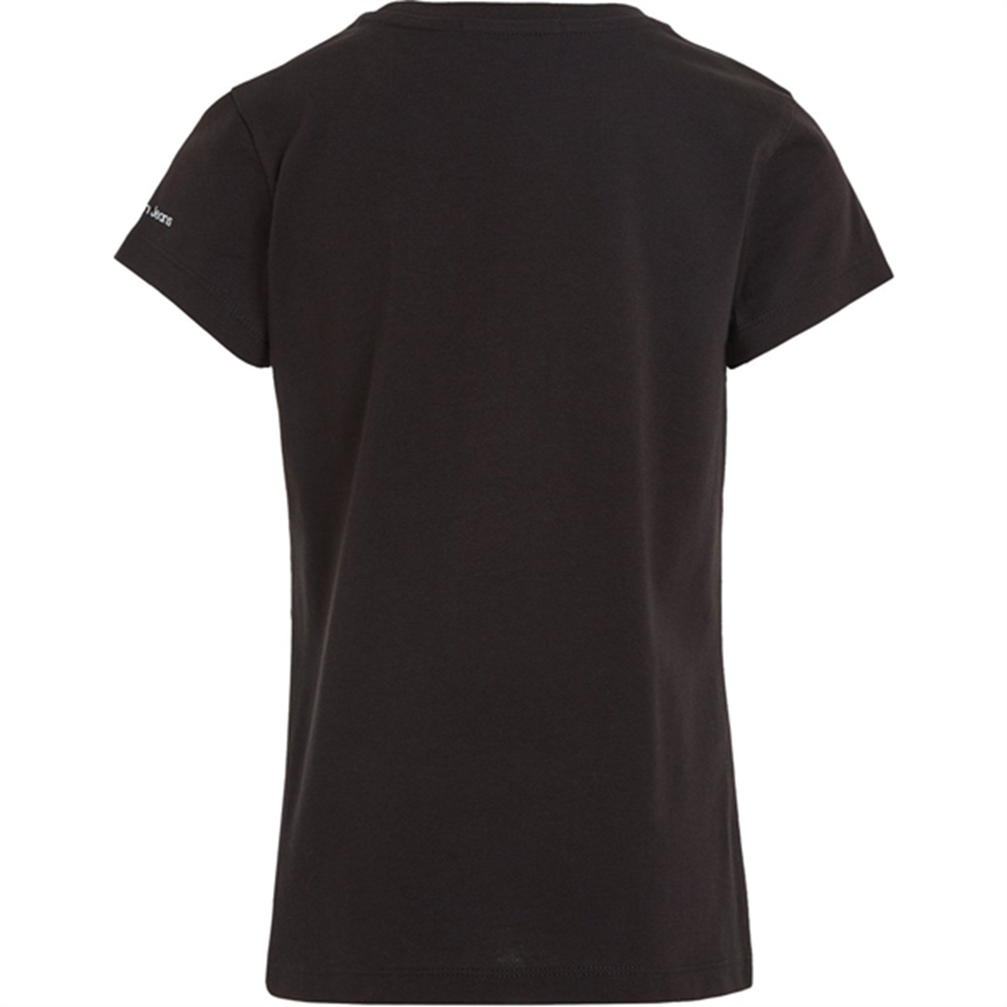 Calvin Klein Metallic Monogram Slim T-Shirt Ck Black 2
