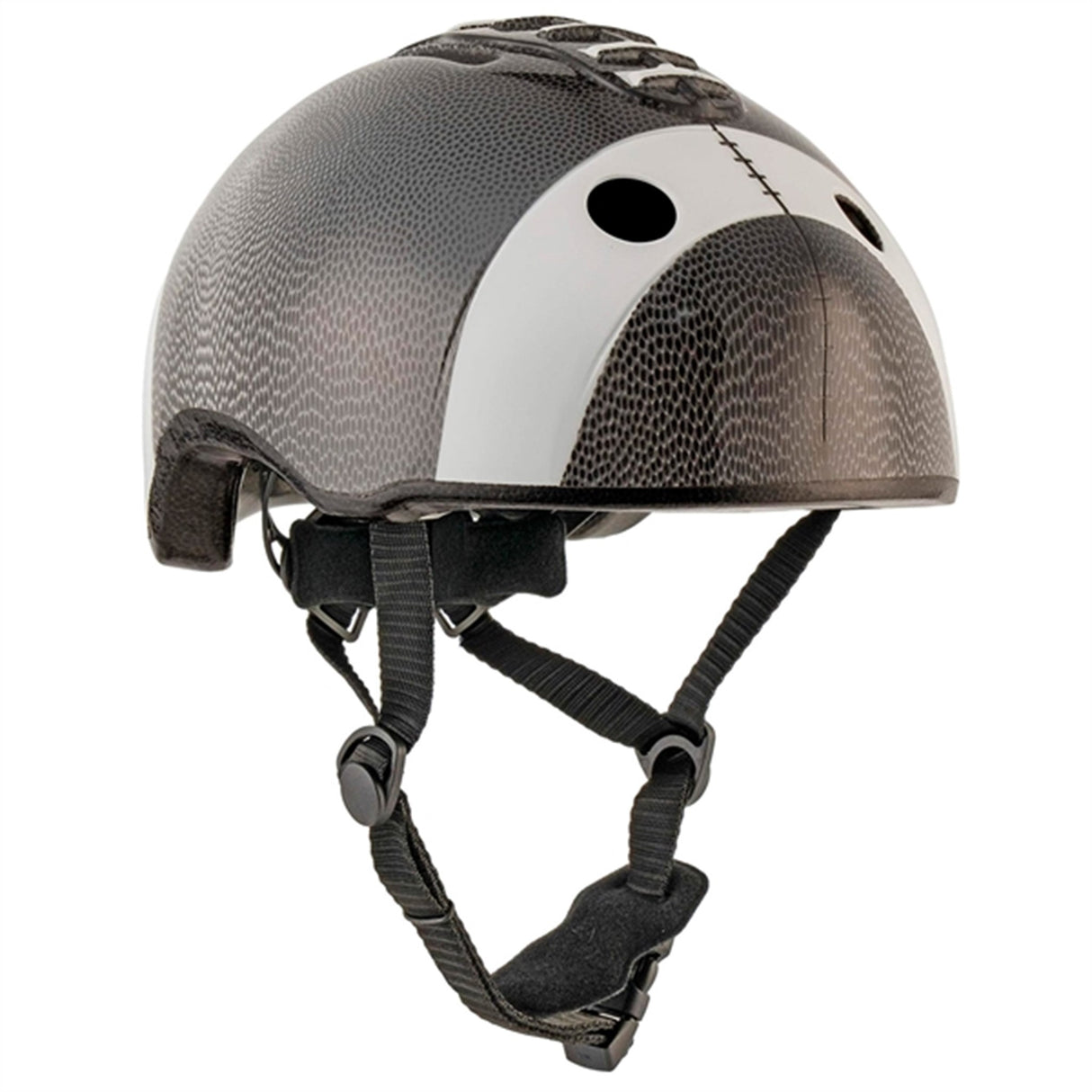 Crazy Safety Football Cykelhjelm Black