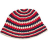 Copenhagen Colors Cream/Navy/Red Comb. Lue Heklet