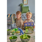 RICE Green Dinosaur Pute