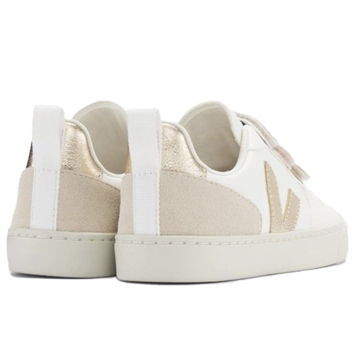Veja V-10 Chromefree Multico White Shiny Sneakers 2