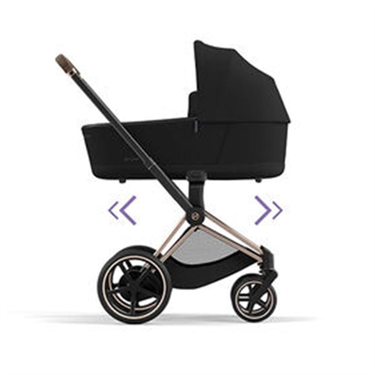 Cybex ePRIAM Stel inkl. Sædedel Rosegold 4
