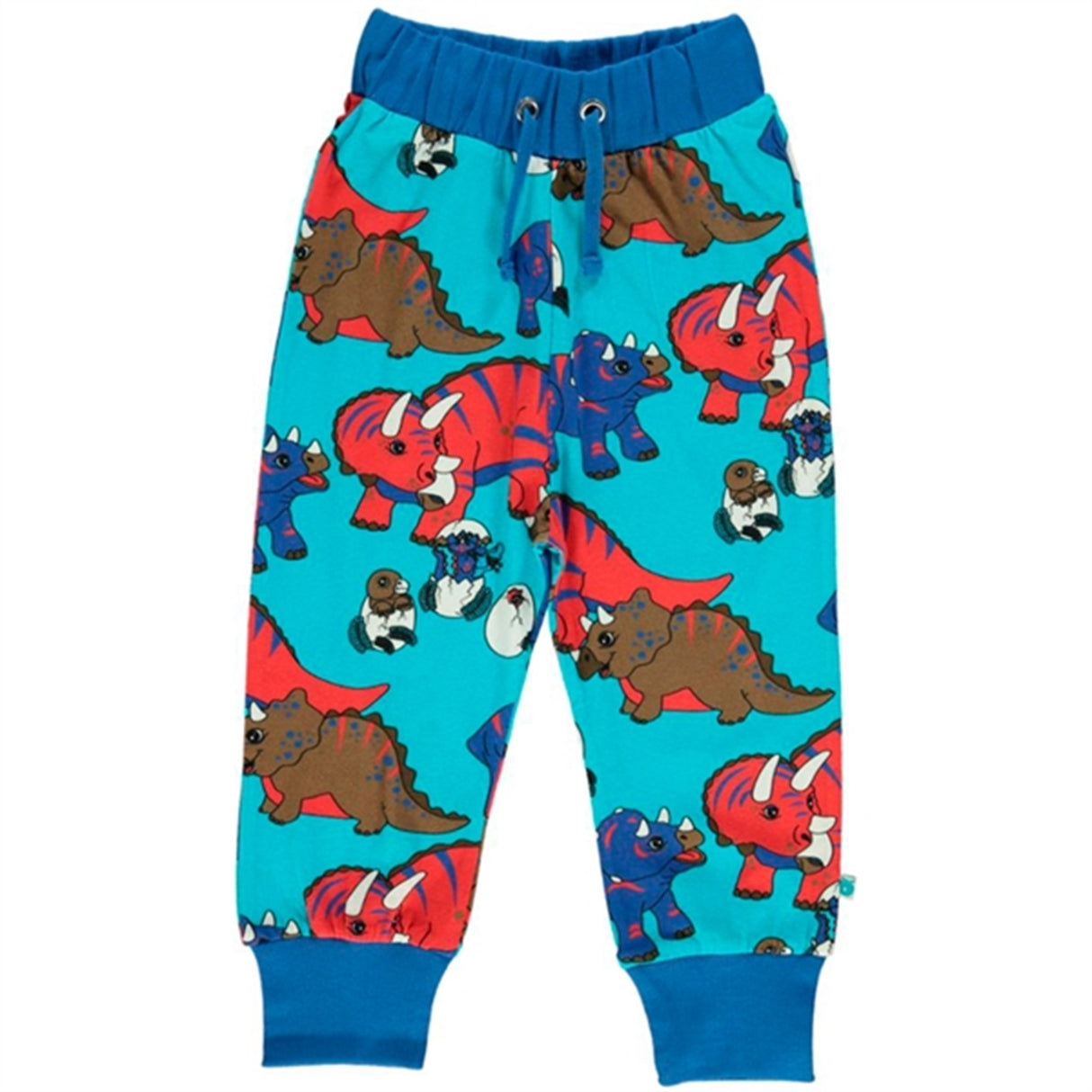 Småfolk Blue Atoll Dinosaur Sweatpants