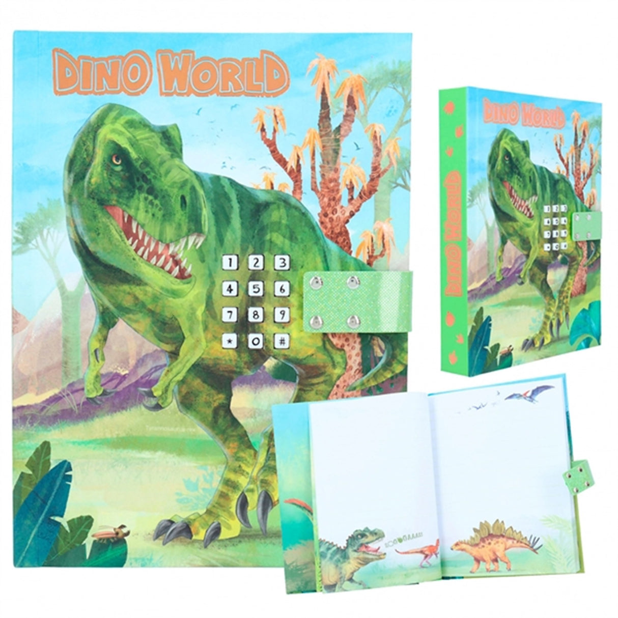 Dino World Secret Code Diary With Sound 2