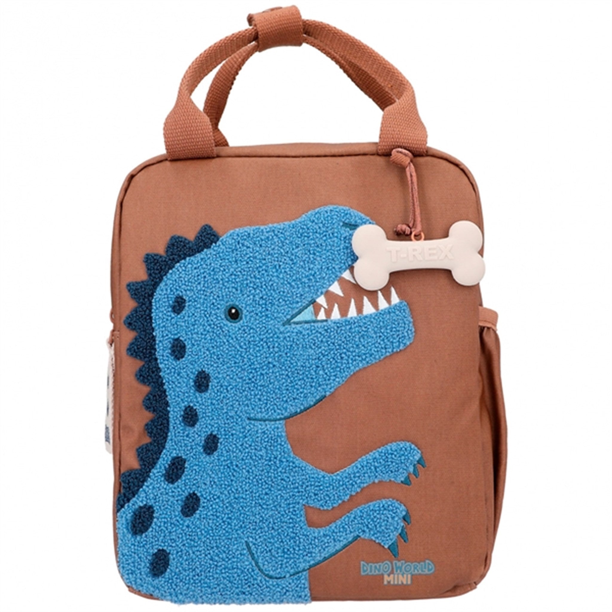 Dino World Backpack Brown Dino Mini