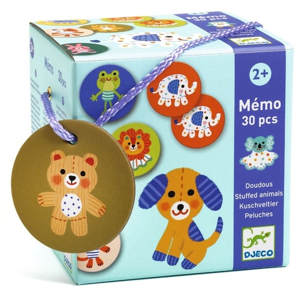 Djeco Learning Game Picture Lottery Stuffed Animals