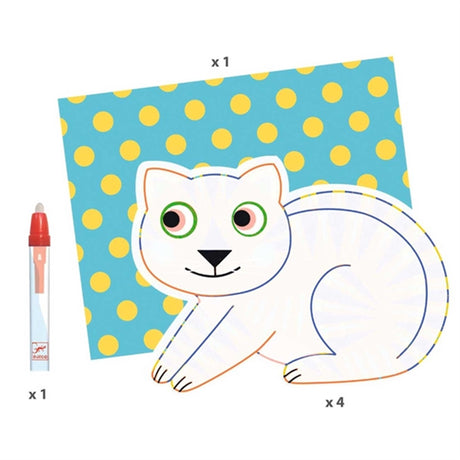 Djeco Kreativ Mal Med Vand Skoven