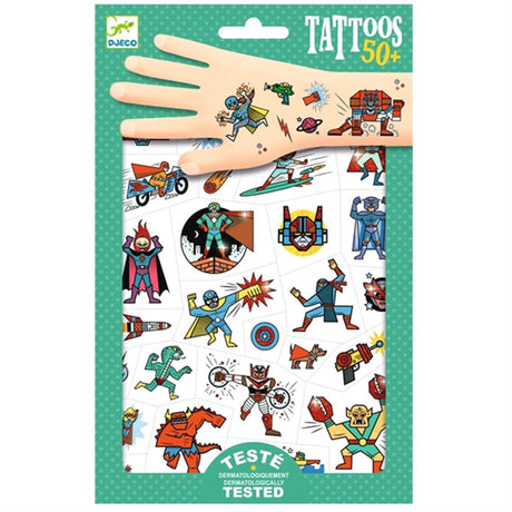 Djeco Tattoos Superhelter