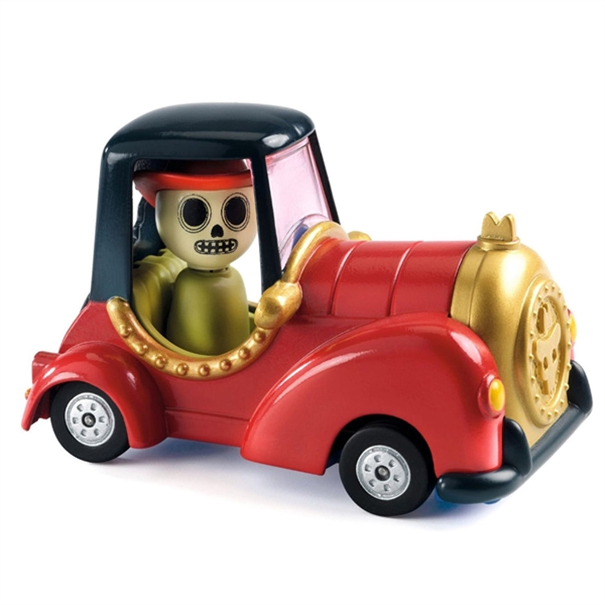 Djeco Crazy Motors Race Car Red Skull