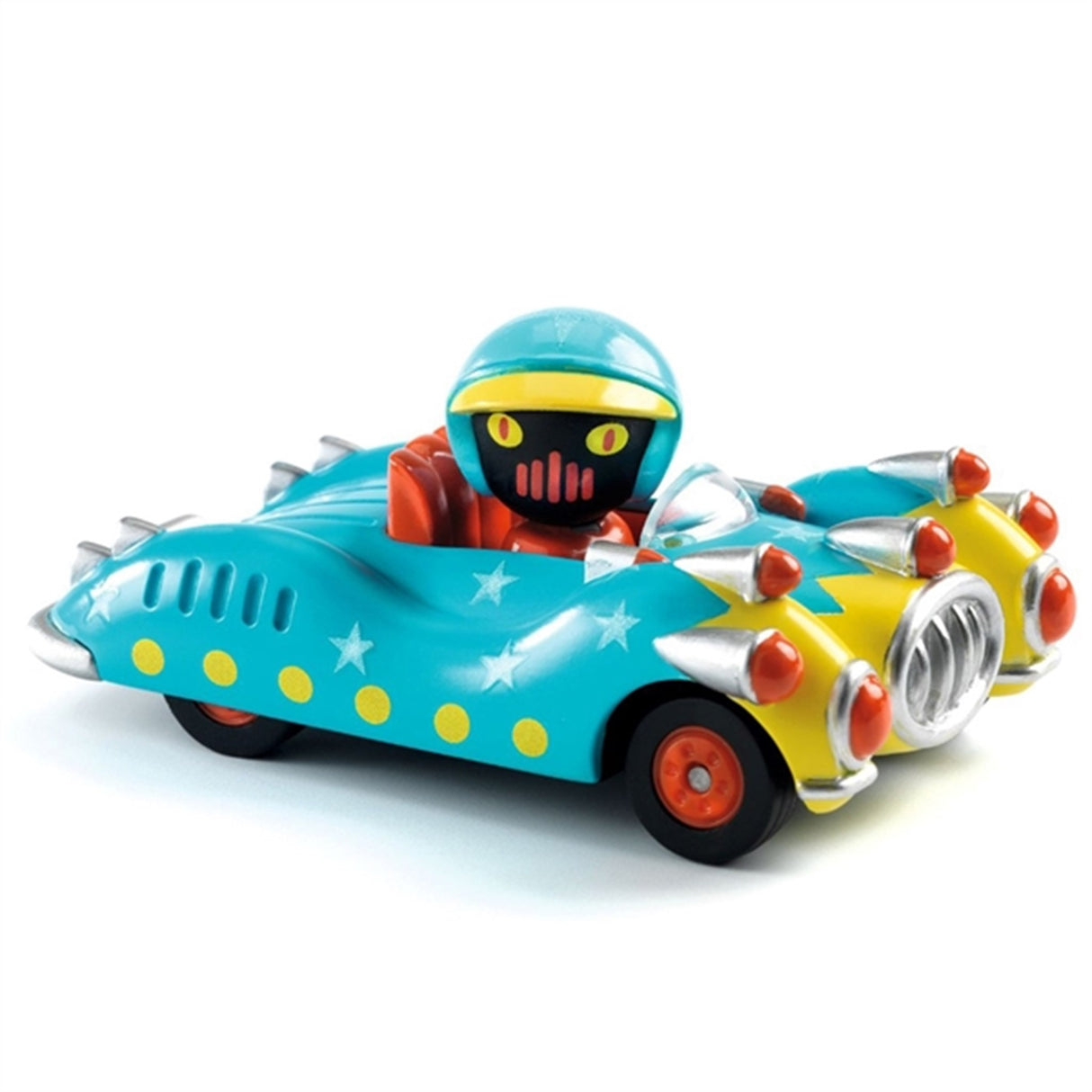 Djeco Crazy Motors Race Car Blue Gun