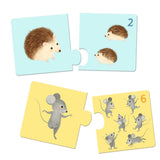 Djeco Puzzle Duo Baby Animals