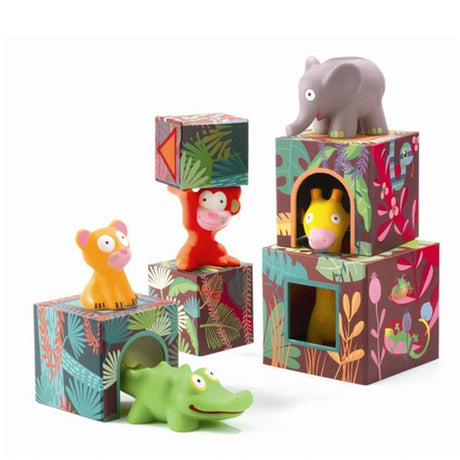 Djeco Blocks for Infants Topanijungle