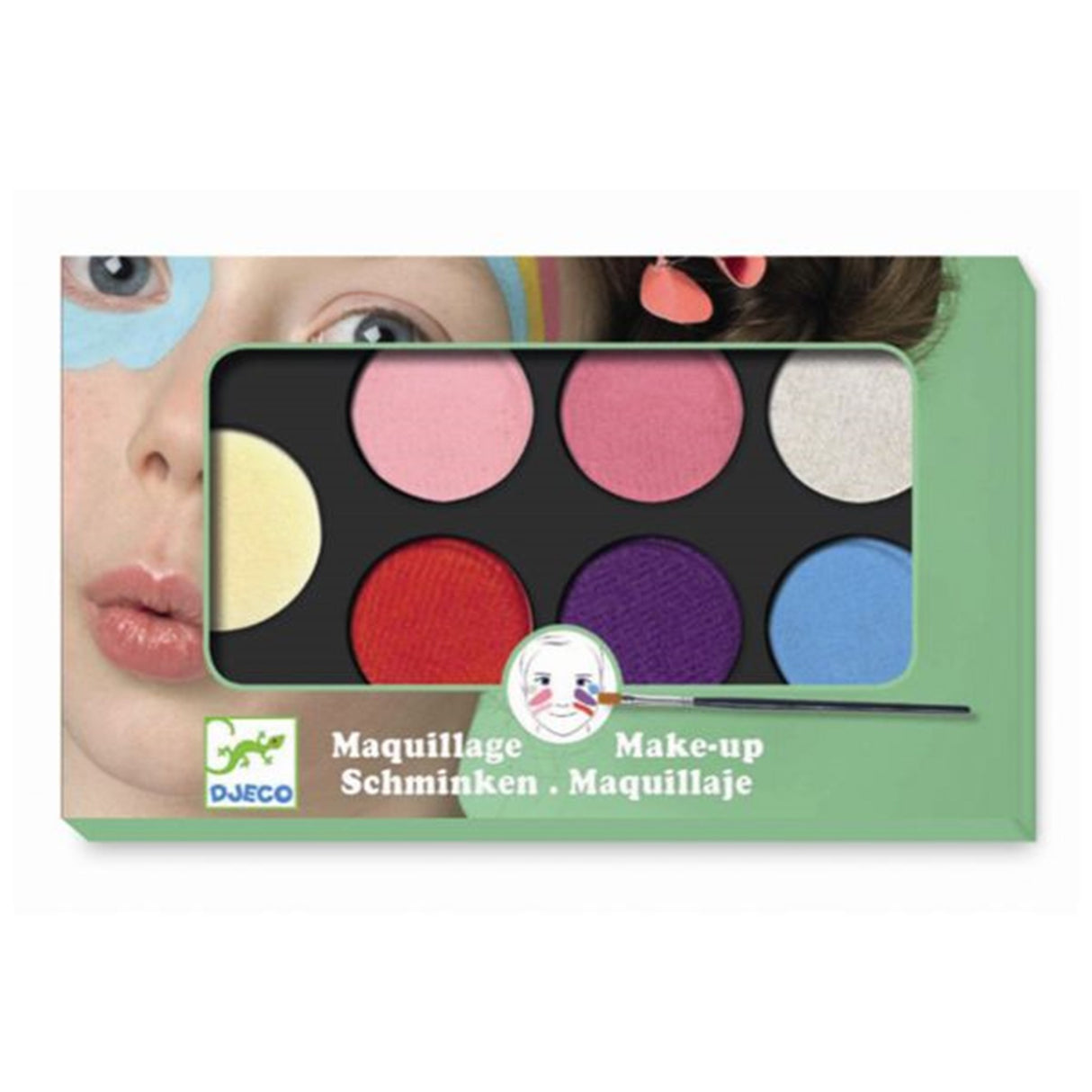 Djeco Maquillage Palette 6 Colours Sweet