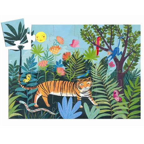 Djeco Puzzle Tiger