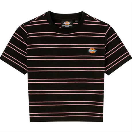 Dickies Westover Stripe Tee Black Foxglove