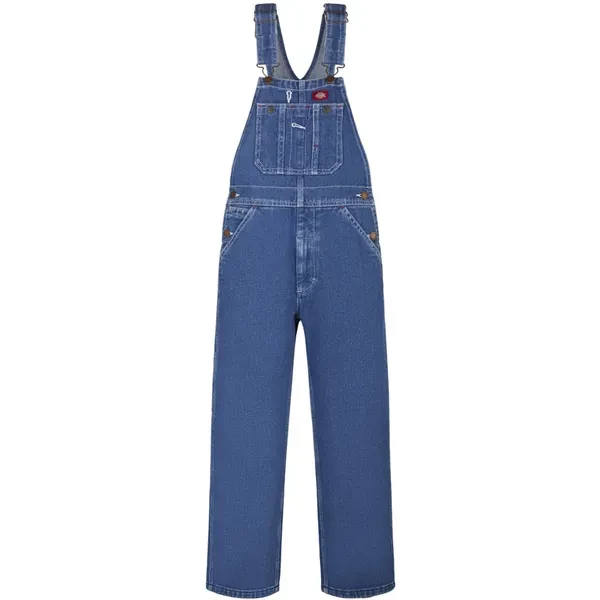 Dickies Denim Bib Bukser Indigo Blue