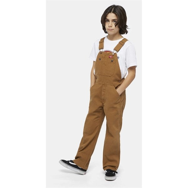 Dickies Duck Canvas Bib Bukser Brown Duck 2