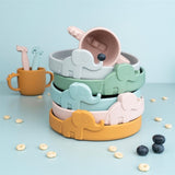 Done by Deer Peekaboo Tallerken Elphee Grå