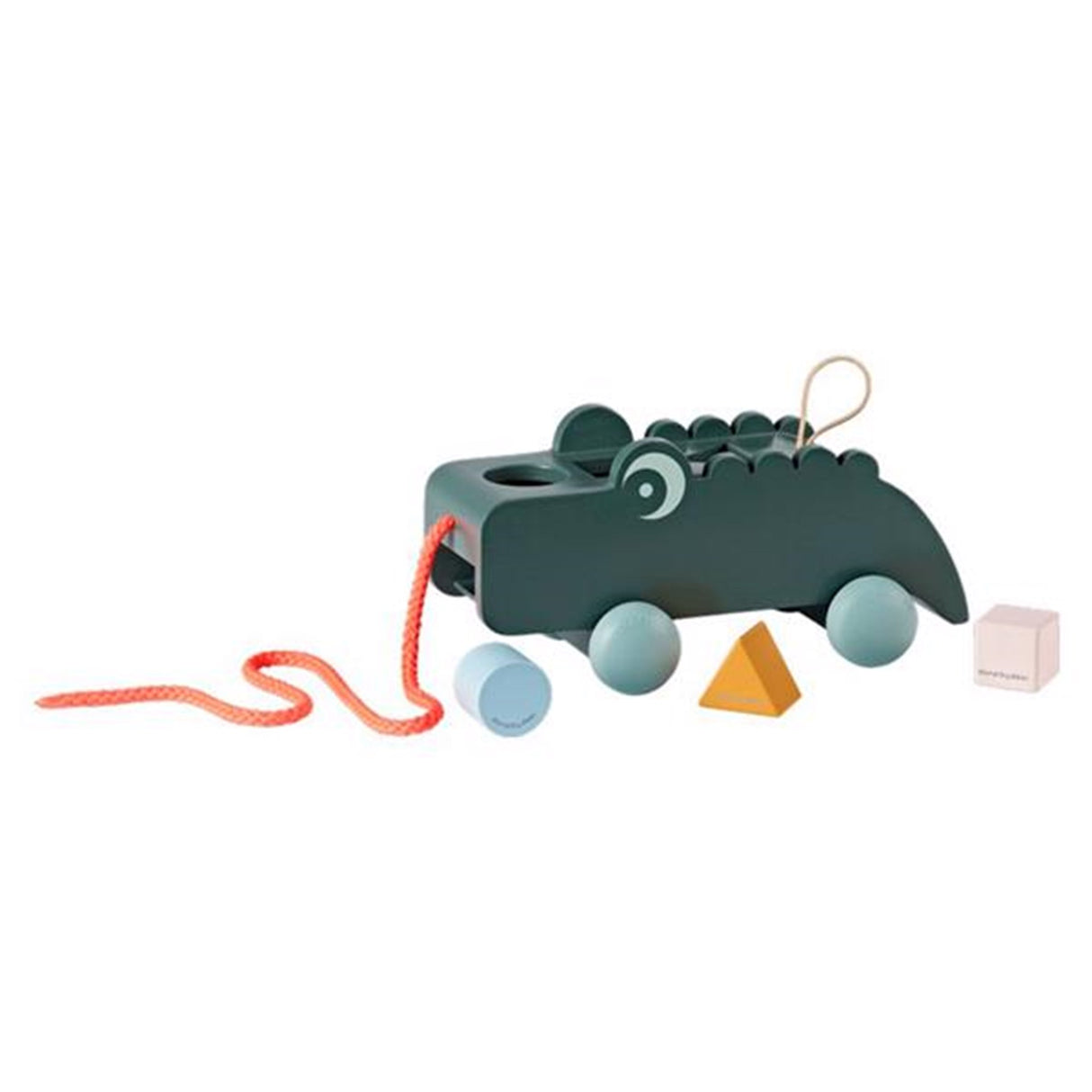 Done by Deer Pull Along Sorting Box Crocodile