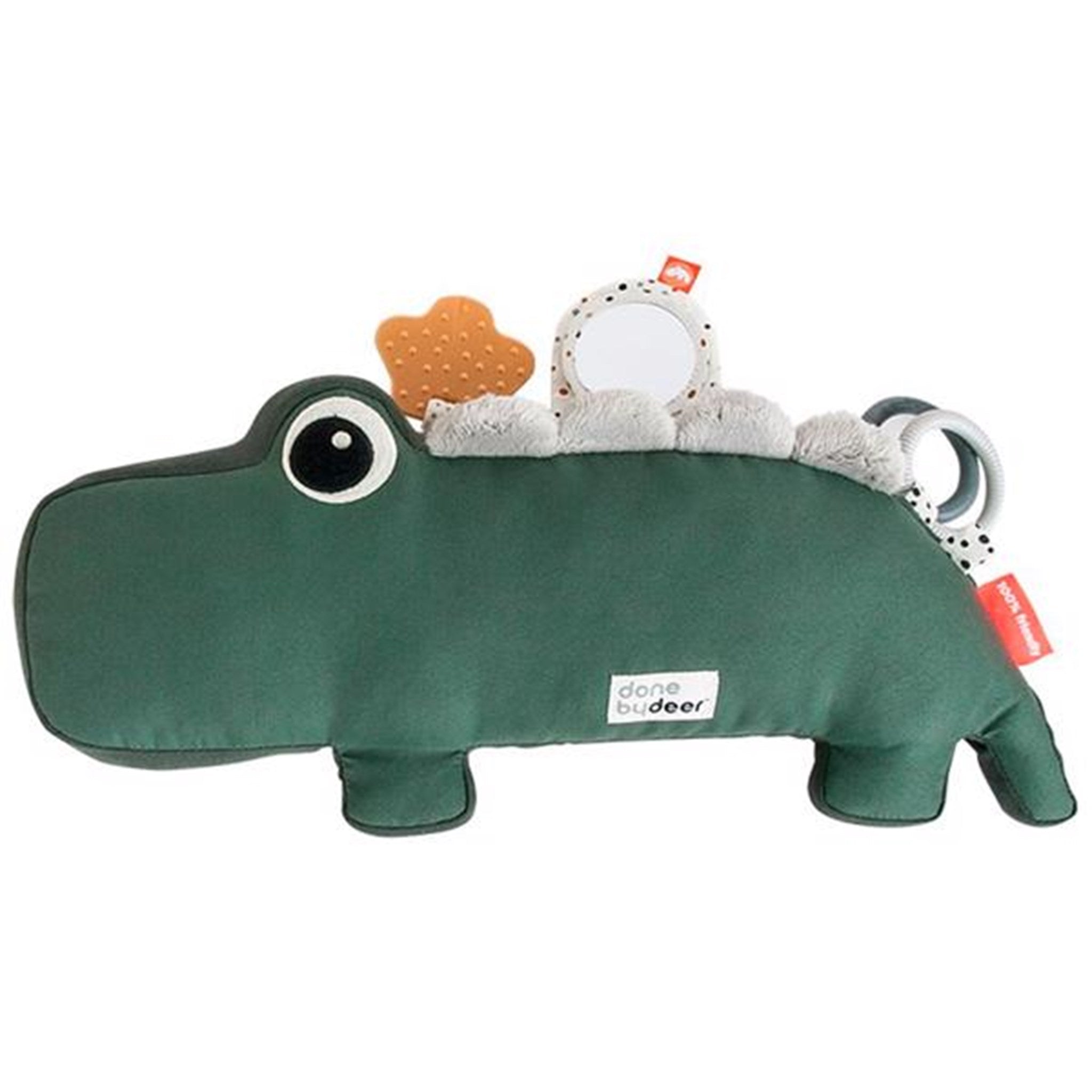 Done by Deer Tummy Time Activity Toy Green