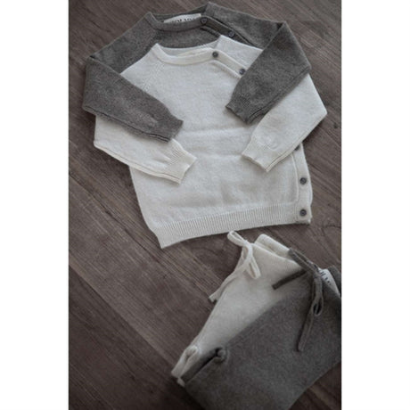 HOLMM Natural Doppio Cashmere Strikk Trøje & Bukser