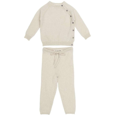 HOLMM Natural Doppio Cashmere Strikk Trøje & Bukser